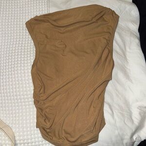 Lioness Tan sleeveless top